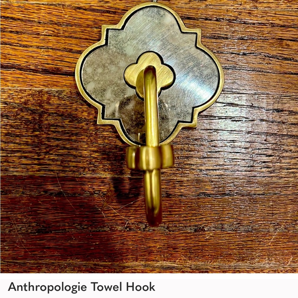 Anthropologie towel hook